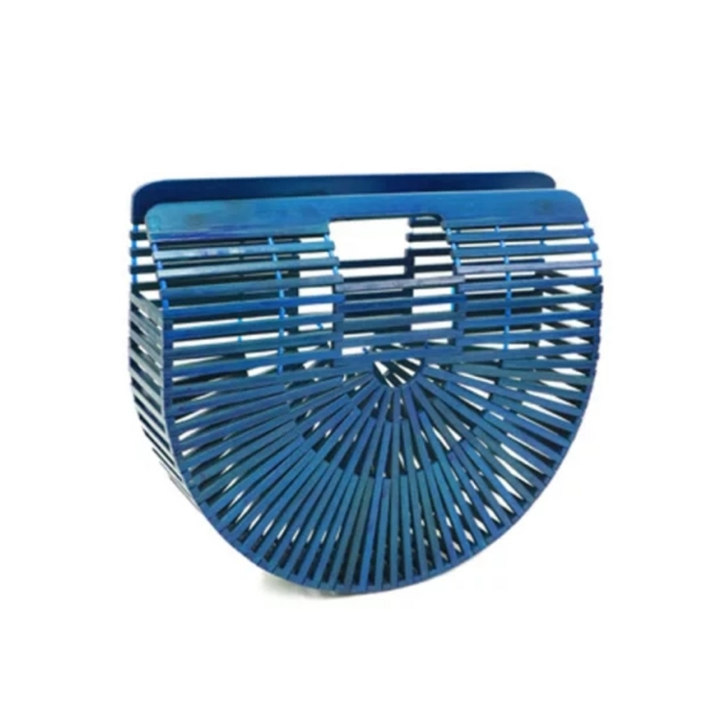 Colorful bamboo bags totes for outdoors